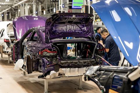 BMW San Luis Potosi Plant - Shop Floor Production Line