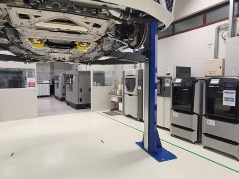 Bentley 3D printing facility