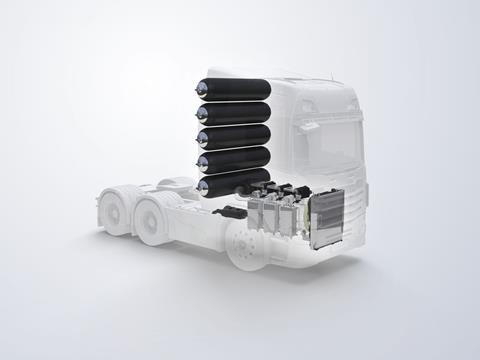 The new joint venture will develop fuel cells for commercial vehicle applications