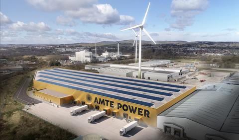 Proposed AMTE Power mega-factory at Dundee