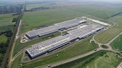 Audi Gyor Logistics halls