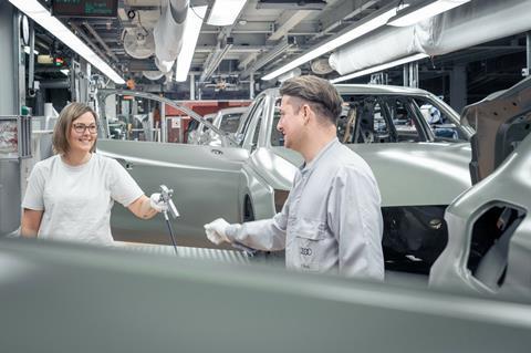 Audi Ingolstadt flexible work project