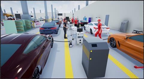 BMW virtual factory planning with UE (1)