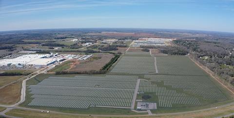 Planned solar park at Toyota's North Alabama engine plant