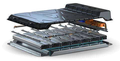 Lightweight mixed material EV battery enclosure