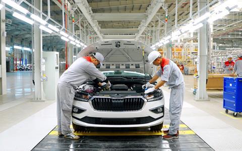 Skoda production in Vietnam