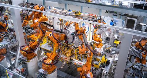 The level of automation in the bodyshop at Poznań will increase from 43% to over 80% with investment in 450 new robots