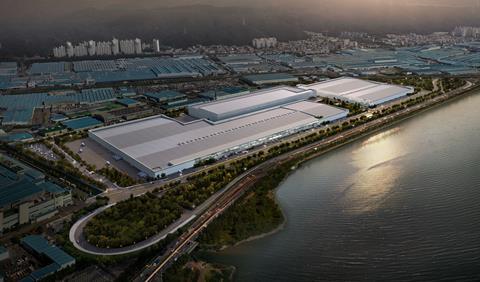 Hyundai's planned EV plant at Ulsan